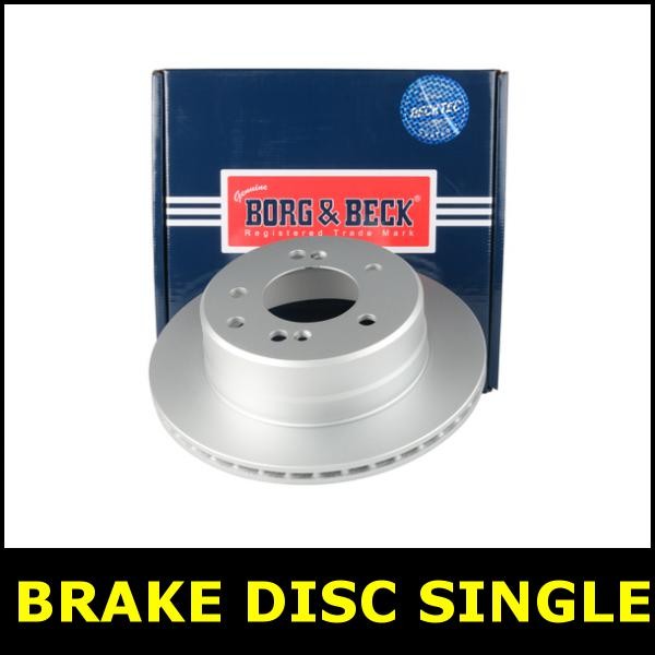 Brake Disc Single Rear Fits SSANGYONG TURISMO 2.0 2.2 D20DTR D22DTR A992