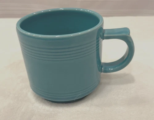 Fiesta Stacking Mug in Turquoise Blue. Capacity 16 oz. New