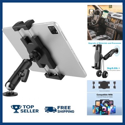 Tablet Mount for Truck - Heavy Duty Drill Base - Tablet Holder for Car Dashboard
