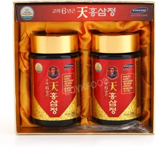 Korean 6Years Root Red Ginseng Gold Extract, 240G(8.5Oz) X 2Ea, Saponin, Panaxs