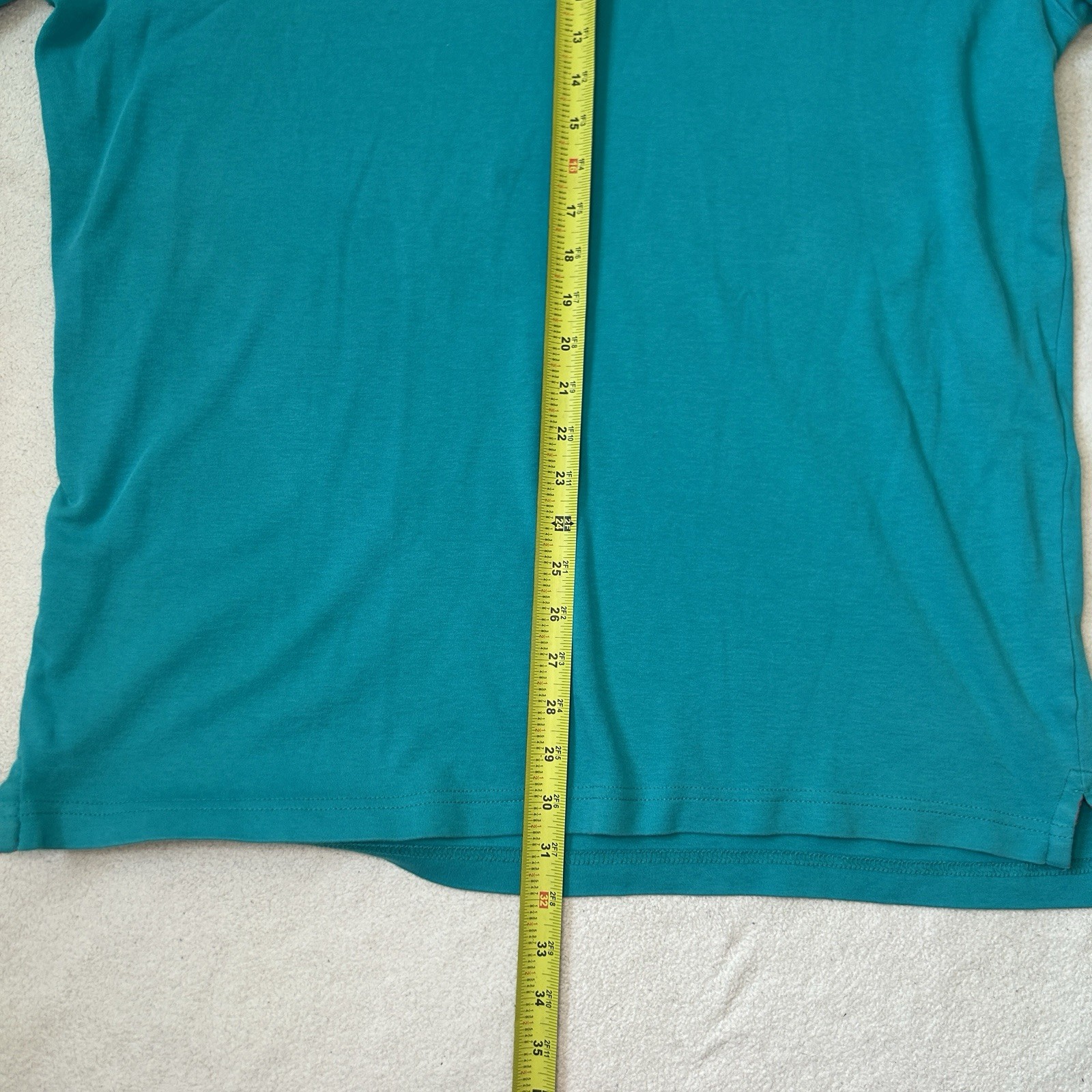 US Polo Assn. Mens Shirt Size XL Teal Blue Pullover Short Sleeve Pony