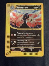 Houndoom H11 Holo Rare Aquapolis Pokemon TCG MP+ eReader  on eBay
