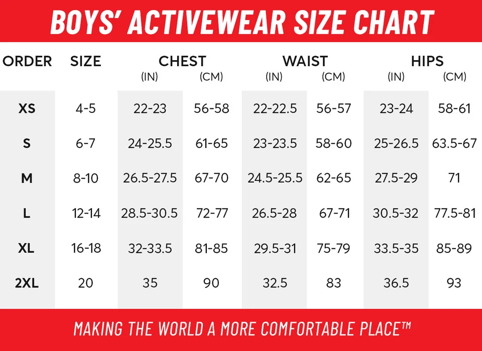 Paquete de 6 camisetas Hanes ComfortSoft para niños cuello redondo sin etiquetas manga corta algodón xs-xl Foto 4 de 4