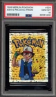 Pokemon Ash & Pikachu Merlin Prism #S29 PSA 10 Gem Mint