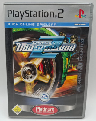 Need for Speed: Underground 2 Sony PlayStation 2 PS2 mit Handbuch