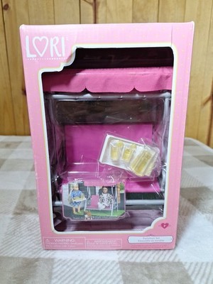 LORI - Pink Garden Patio Furniture Set, Our Generation-for mini AG dolls
