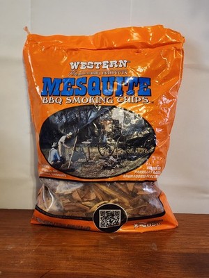 Western Mesquite BBQ Smoking Chips 180 cu. in. 1 lb 13 oz