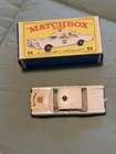 Vintage Matchbox Police Car #55 In original box.