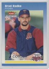 2002 Fleer Platinum Brad Radke #218 0t2