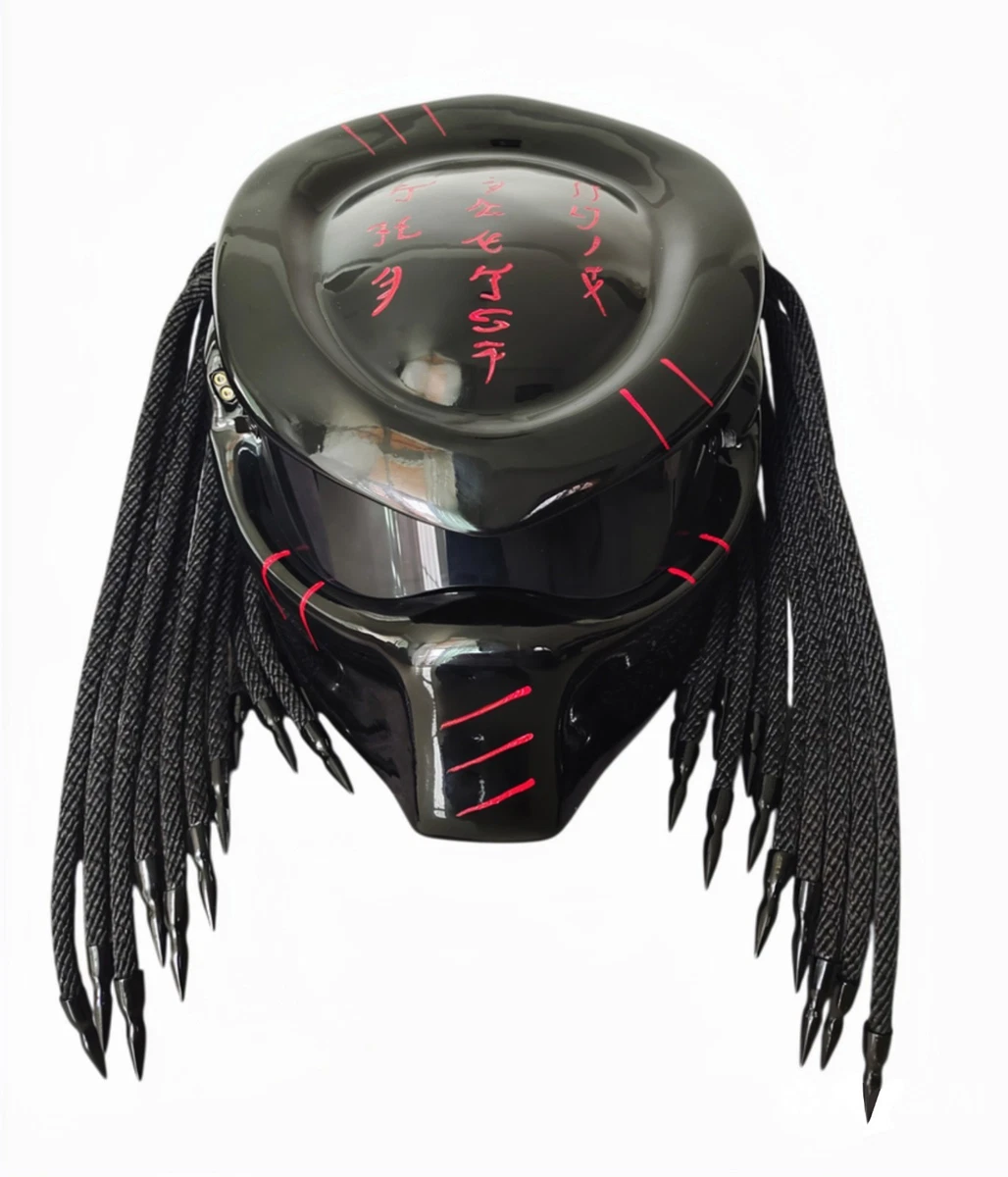 Custom Black Motorcycle & Powersports Helmets & Accessories for sale | eBay