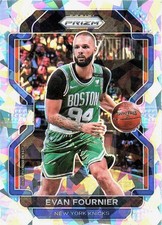 2021-22 Panini Prizm #153 Evan Fournier Ice