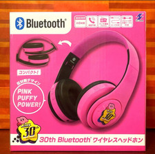 Kirby 30th Anniversary Bluetooth Wireless Headphones limited Cute Pink Not sale