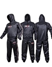 Heavy Duty DEFY Sauna Sweat Suit Exercise Gym Fitness Weight Loss Anti-Rip 7 XL