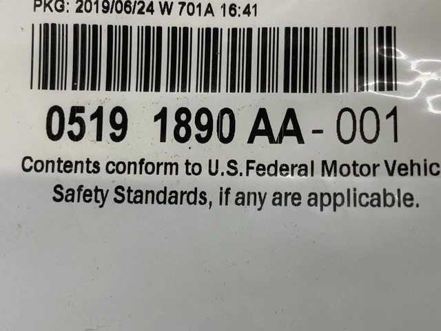 2007-17 COMPASS CALIBER PATRIOT CVT2 传输油过滤器 原始设备制造商 # 5191890AA — 第 3/4 张图片