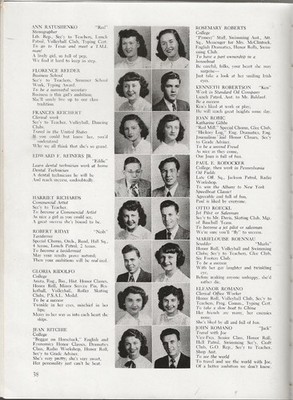 1949 ANDREW JACKSON HIGH SCHOOL YEARBOOK, PIONEER JUNE 1949, ST ALBANS QUEENS NY