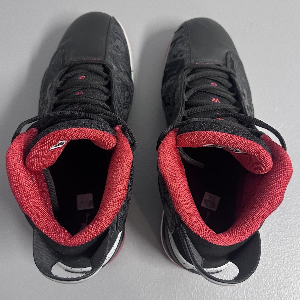 Air Jordan Dub Zero Black Cement Bred Mens Sz 12 No Box 311046-013 thumbnail 4