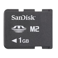 SanDisk Memory Stick Micro M2 1GB SDMSM2-001G-A11M Very Good 3E