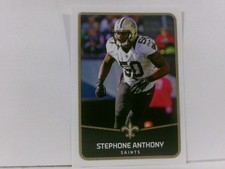 2016 Panini NFL Album Stickers #386 STEPHONE ANTHONY NEW ORLEANS SAINTS