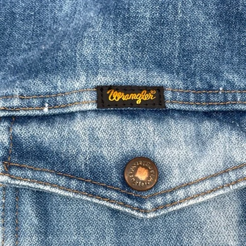 Wrangler Denim Jacket XXL Western Cowboy Ranchcore Americana Acid Wash Trucker image 4