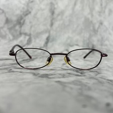 United Colors of Benetton UCB 445 Eyeglasses Oval Red Round Frames 42-18-120