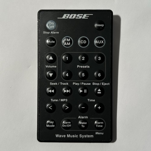 Genuine Replacement Remote Control For Bose Wave Music System - Works With AWRCC1 & AWRCC2