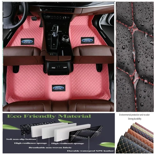 For Ford F150 Full Cab 2004-2024 Custom Car Floor Mats Carpets Mats Waterproof - Imagen 22 de 45