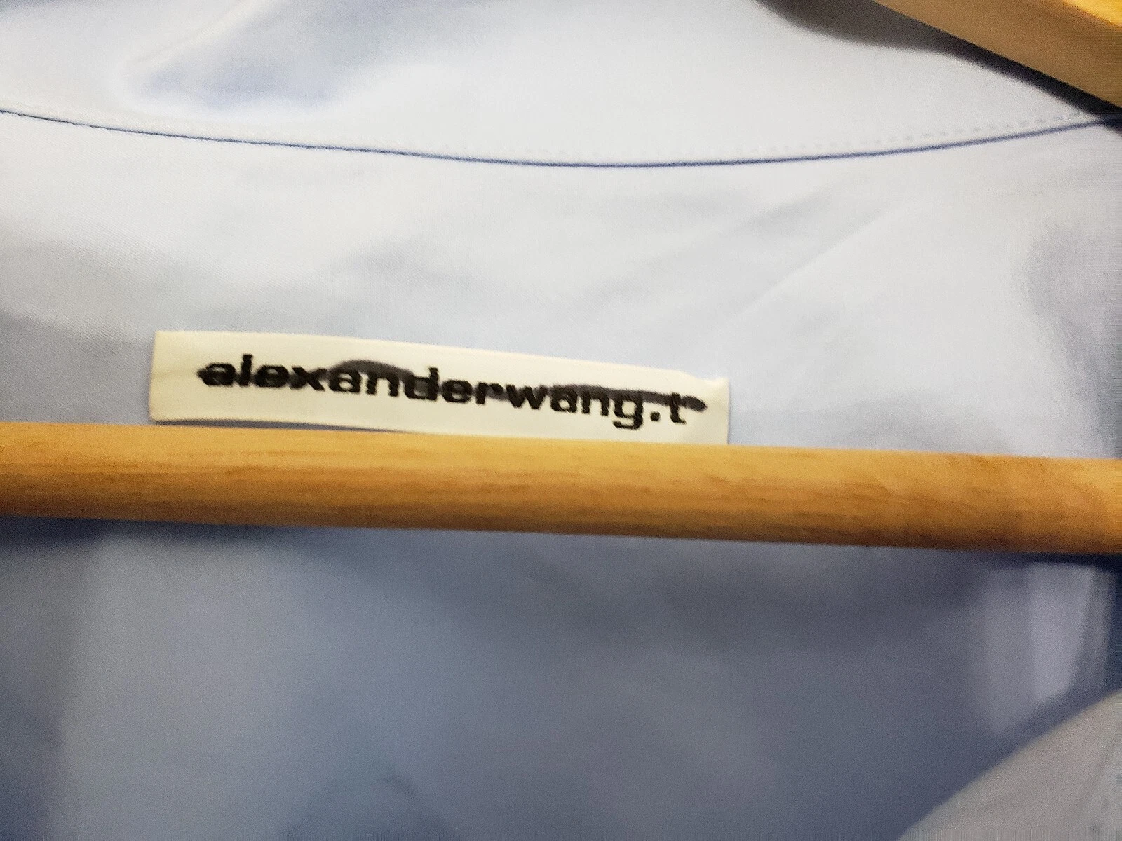 Mini abito da donna blu drappeggiato Alexander Wang taglia 0