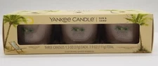 Yankee Candle Three Each 1.3oz Floral Sun & Sand Scent Mini Candle Gift Set    