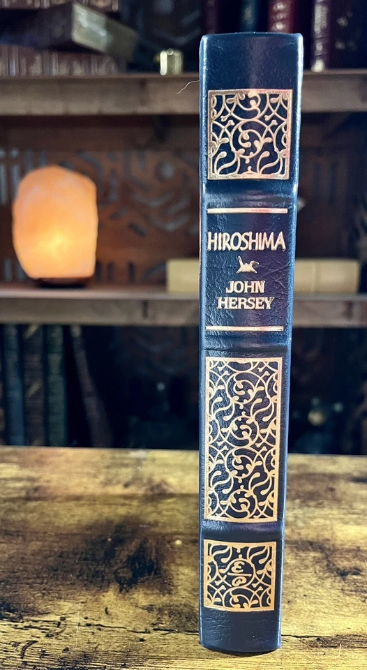 Hiroshima by John Hersey Easton Press Leather Bound World War II Atom Bomb Rare! - Image 3 of 4
