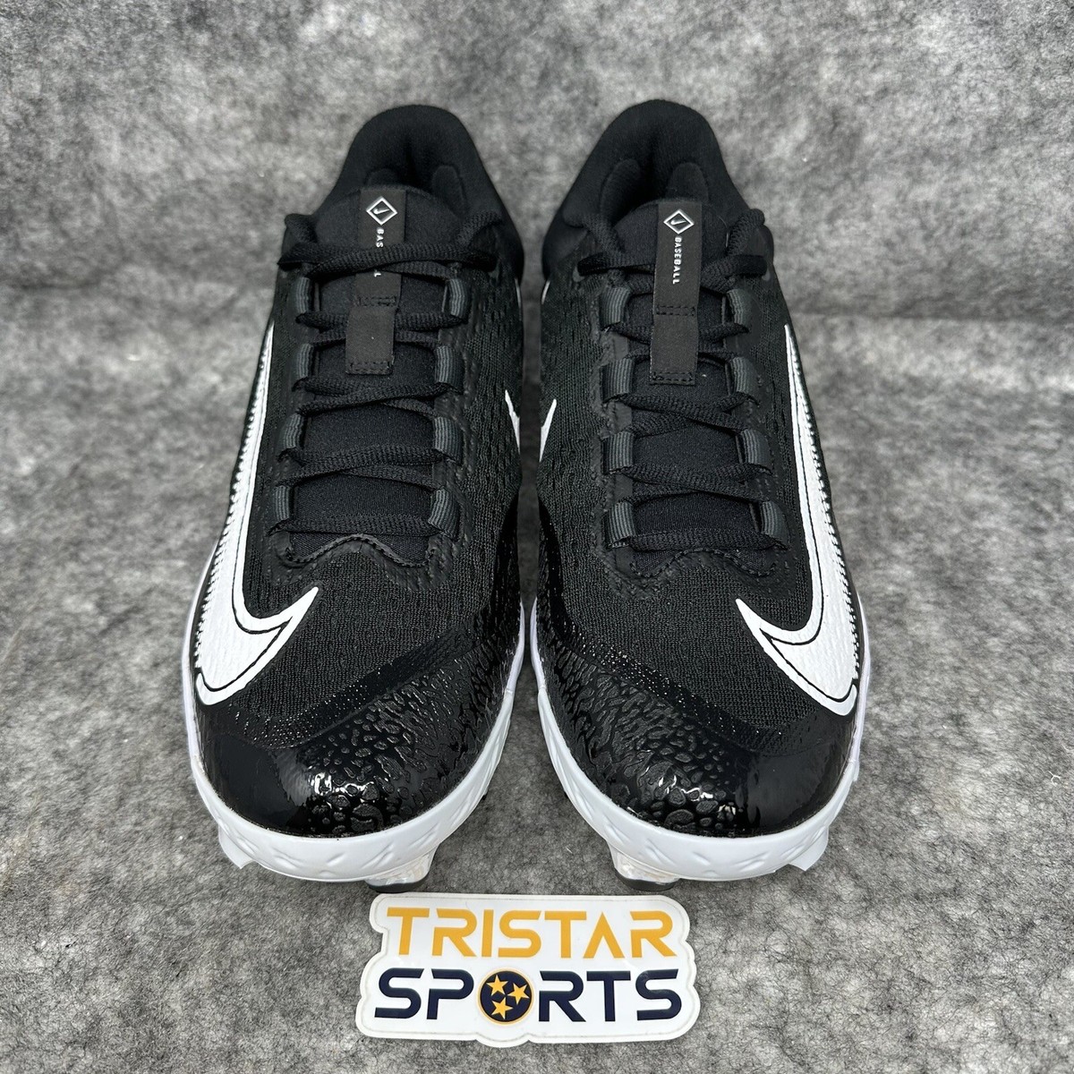Nike Alpha Huarache Elite 4 Low MCS Baseball Cleats Mens Sz 7