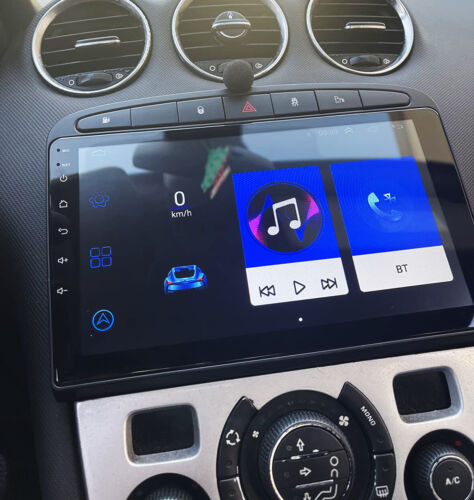 4-64GB Android 14 Autoradio GPS Navi WiFi BT Für Peugeot 308 408 RCZ 2007-2015 - Bild 2 von 12