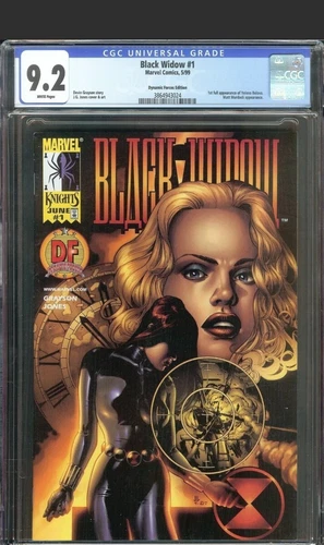 Black Widow #1 1999 CGC 9.2 First Yelena Belova Dynamic Forces variant MCU 🔑