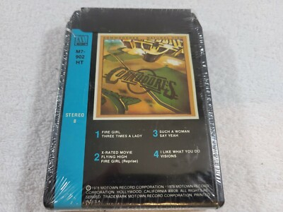 #ad Commodores ‘Natural High’ 8 track tape Factory Sealed. Free Shipping. $8.99