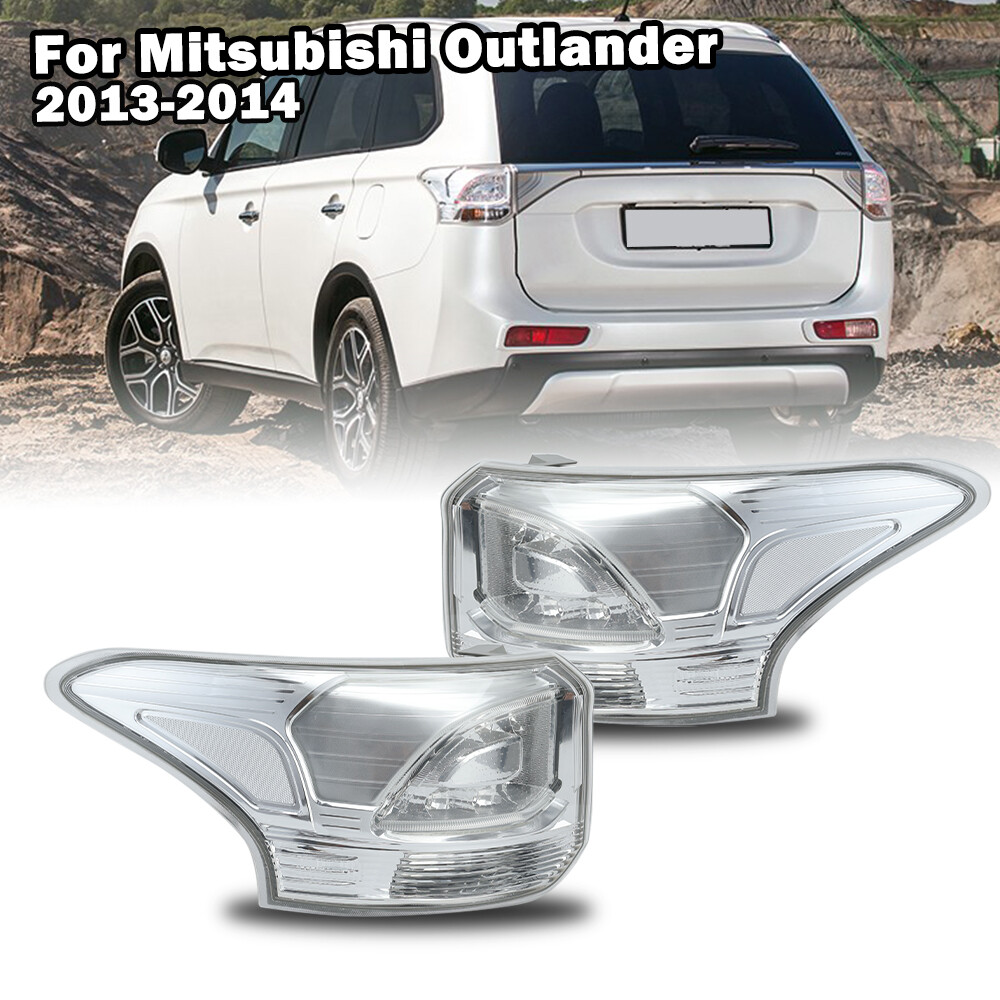 Pair Tail Lights For Mitsubishi Outlander 2013 2014 2015 Rear