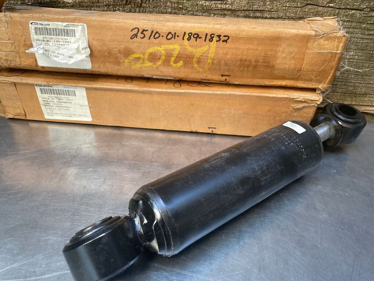 ONE) HUMMER H1 HMMWV REAR SHOCK ABSORBER PART 12340070 AM