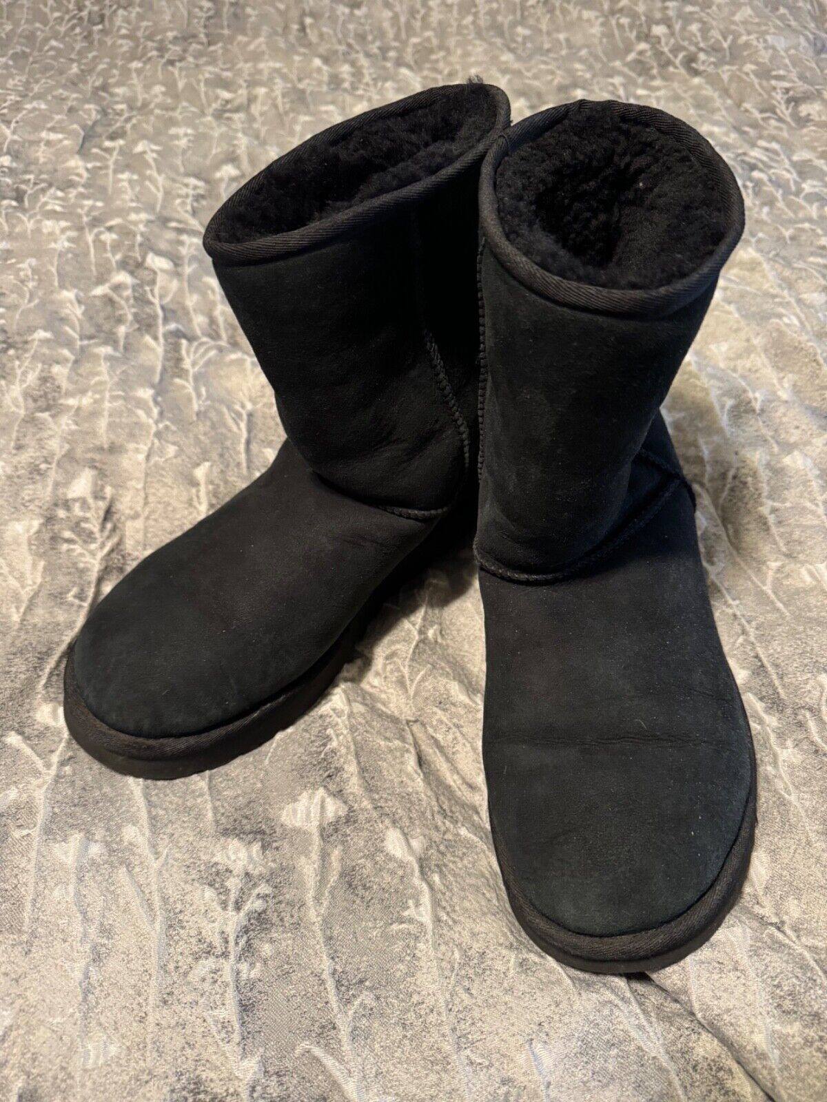 Ugg australian women's winter boots black size 10 - image 2