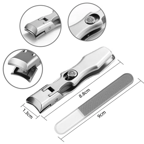 Extra Large Toe Nail Clippers for Duty Heavy Thick Nails Wide Jaw Cutter Opening - Picture 12 of 14