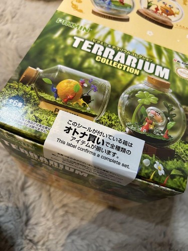 Pikmin Terrarium Collection Box Figure All 6 types Complete Set Re-ment NEW F/S - 第 3/5 張圖片