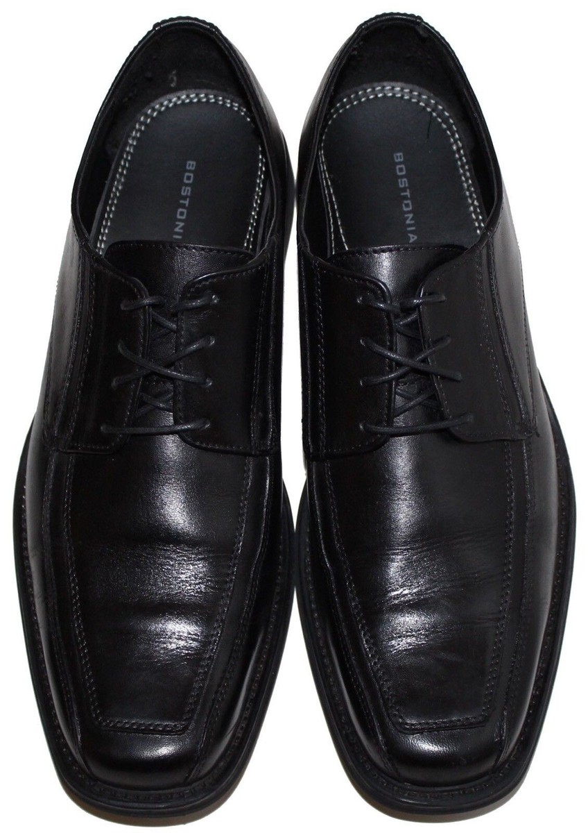 Bostonian Shoes Mens Size 13 Black Leather Dress Oxfords Square Toe Formal 26705 Bostonian Shoes Mens Size 13 Black Leather Dress Oxfords  main image 2