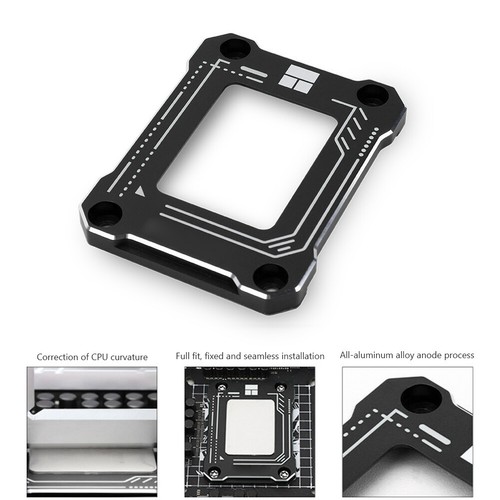 LGA1700-BCF Gen 12 CPU Bending Correction Frame Protector for Intel (Black) UK - Afbeelding 4 van 12