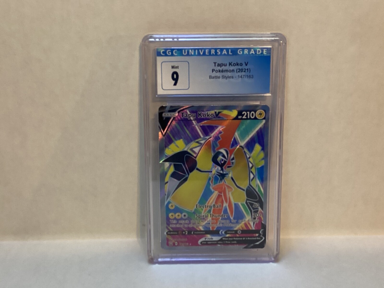 tapu koko v pokemon card value Amazon.com: Tapu Koko VMAX - 051/163 - Ultra Rare - Sword & Shield main image 0