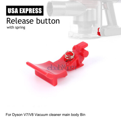 Release Button for Dyson V7 V8 SV11 SV10 Vacuum Cleaner Clear Bin Lock