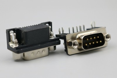 20Pcs DB9 Macho RS232 Serial 9Pin ángulo recto conectores tipo de soldadura de PCB | eBay