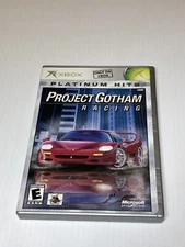 Project Gotham Racing (Xbox 2001) W/MANUAL, PLATINUM HITS!