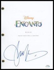John Leguizamo "Encanto" AUTOGRAPH Signed 'Bruno' Full Script Screenplay ACOA