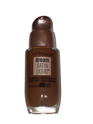 NEW Maybelline Dream Satin Liquid Foundation 130 Cocoa