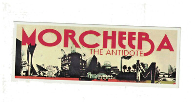 Morcheeba The Antidote album release Vinyl Sticker alternative rock