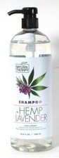 1 Bottle Natural Therapy 33.8 Oz Hemp & Lavender Revive & Protect Shampoo 0.62 per gallon