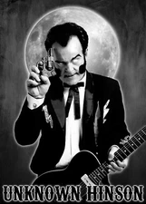 UNKNOWN HINSON Full Moon Poster New SIGNED