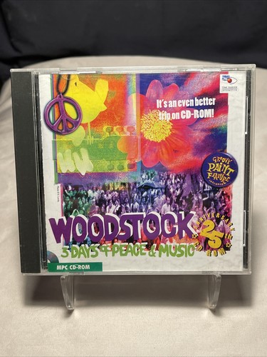 Woodstock 25th Anniversary CD-ROM Clean Disc - Picture 2 of 4